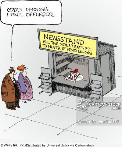 'Oddly enough, I feel offended...'